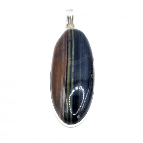 pendentif oeil de fer argent