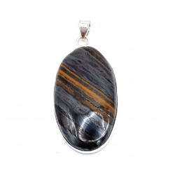 pendentif oeil de fer argent