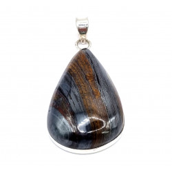 pendentif oeil de fer argent