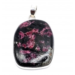 pendant eudialyte silver
