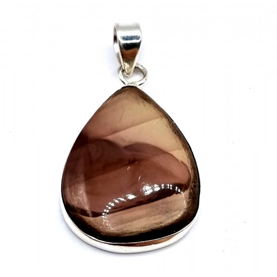 pendant picture jasper silver