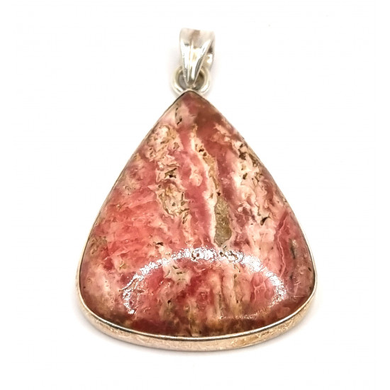 pendant rhodochrosite silver
