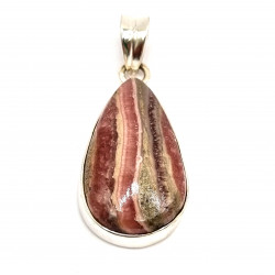 pendant rhodochrosite silver