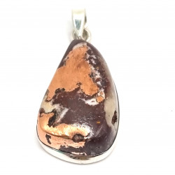 pendentif cuivre natif argent