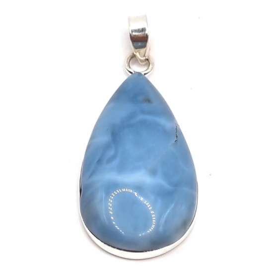 pendentif opale owyhee bleu argent