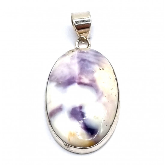 pendant tiffany stone silver
