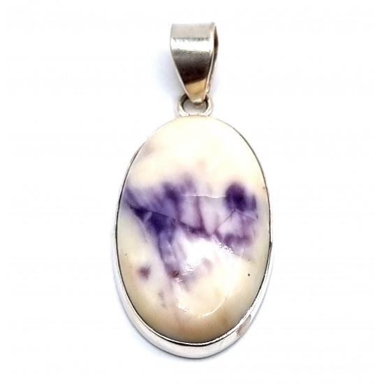 pendant tiffany stone silver