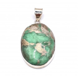 pendant variscite silver