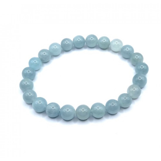 Aquamarine Bracelet 8mm Aquamarine Bracelet 8mm
