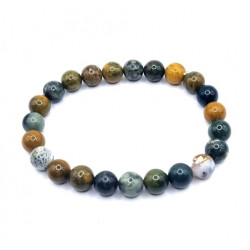 Ocean Jasper Bracelet 8mm