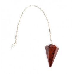 Mahogany obsidian pendulum