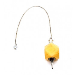 yellow aventurine pendulum cuboctahedron