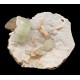 green apophyllite on stilbite and morderite