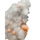 apophyllite and stilbite on chalcedony