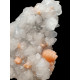 apophyllite and stilbite on chalcedony