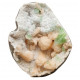 green apophyllite on stilbite and morderite