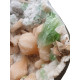 green apophyllite on stilbite and morderite