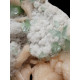 green apophyllite on stilbite and morderite