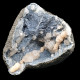 geode apophyllite and stilbite on chalcedony