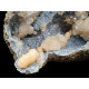 geode apophyllite and stilbite on chalcedony