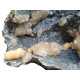 geode apophyllite and stilbite on chalcedony