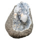 geode apophyllite and stilbite on chalcedony