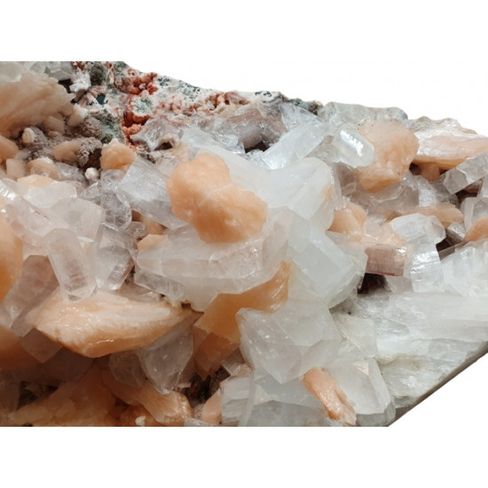 apophyllite on stilbite