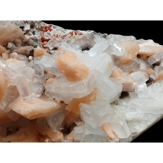 apophyllite on stilbite