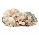 yellow apophyllite with stilbite and chalcedony