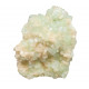green apophyllite on stilbite