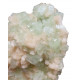 green apophyllite on stilbite