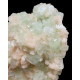 green apophyllite on stilbite