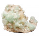 green apophyllite on stilbite and scolecite
