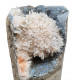 Mesolite with chalcedony