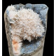 Mesolite with chalcedony