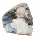 Mesolite with chalcedony