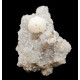 Goosecreekite on stilbite and chalcedony