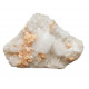 giant apophyllite crystal and stilbite