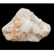 giant apophyllite crystal and stilbite