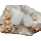 giant apophyllite crystal and stilbite