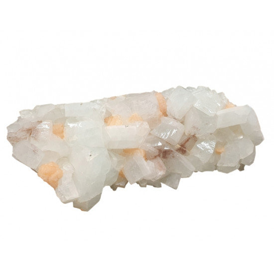 apophyllite hematoide on stilbite