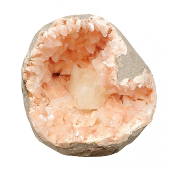 heulandite and calcite