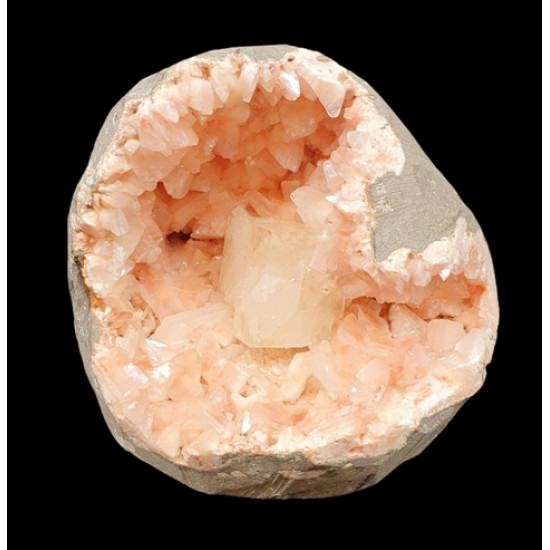 heulandite and calcite