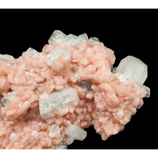 apophyllite on stilbite