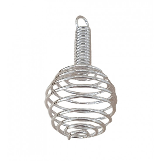 tumbled stone cage silver SM tumbled stone cage silver SM