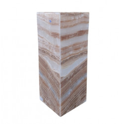 onyx lamp square 40 cm