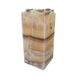 onyx lamp square 28 cm