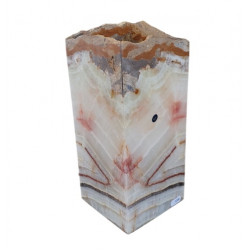 onyx lamp square 28 cm