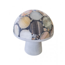 onyx lamp mushroom 16 cm