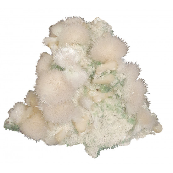 Mesolite, stilbite, apophyllite, morderite